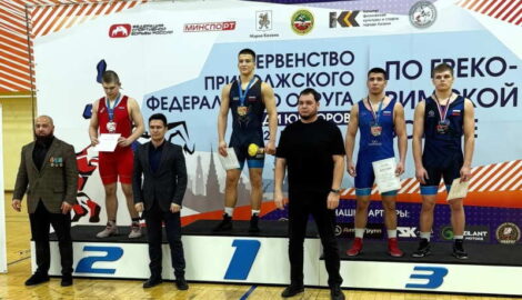 Триумф мордовских борцов в Казани: полный комплект медалей на Первенстве ПФО