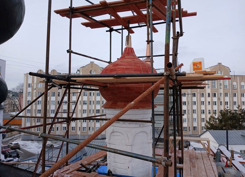 Реставрация Иоанно-Богословского собора в Саранске: обновление кровли и росписей