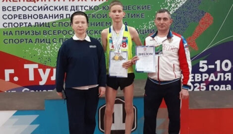 Юный талант из Мордовии Олег Ергаев покорил тульские соревнования по легкой атлетике