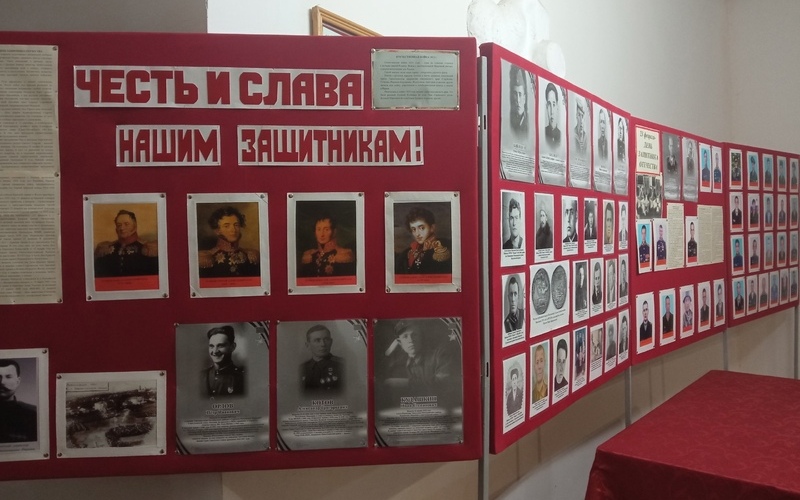 Выставка «Честь и Слава нашим защитникам!» открылась в Саранске ко Дню защитника Отечества