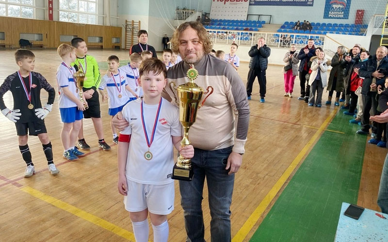 Юные футболисты «Спартака» – чемпионы первенства Мордовии по мини-футболу