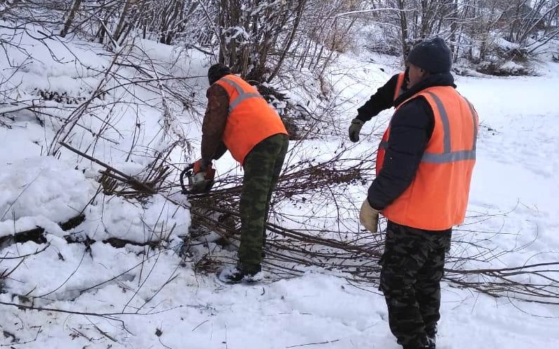 Рузаевка Мордовии активно готовится к весеннему паводку