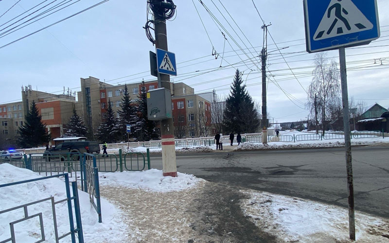 В Саранске иномарка сбила 15-летнюю девочку на пешеходном переходе