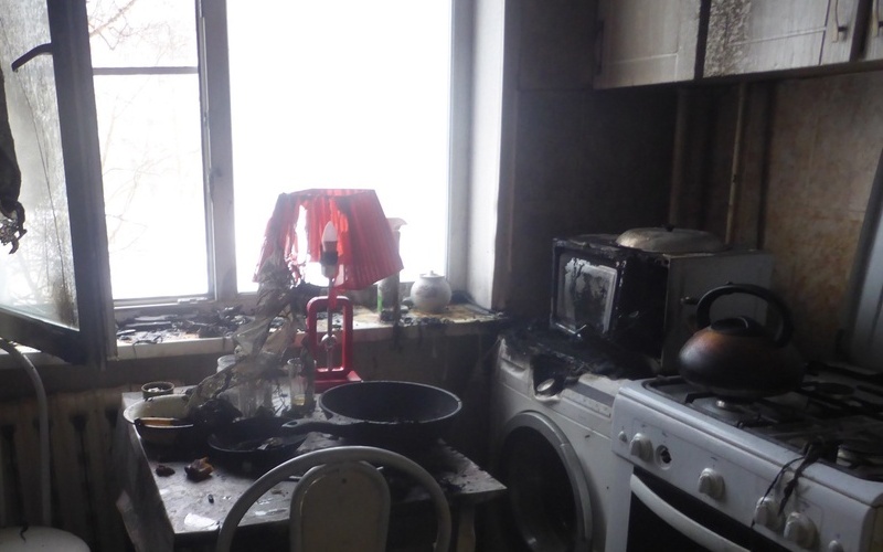 В Саранске ранним утром произошел пожар в квартире: жильца разбудил запах дыма
