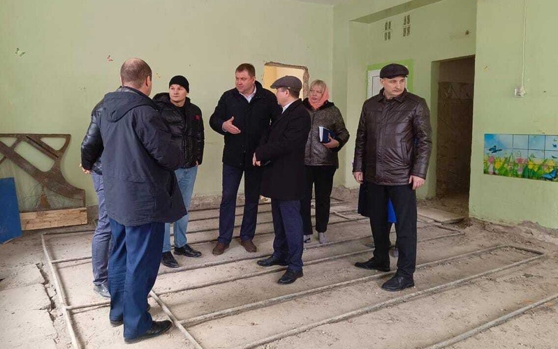 В Саранске полным ходом идет масштабное обновление школ и детского сада