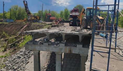 В Рузаевке активно демонтируют старый мост: Названы сроки появления нового путепровода