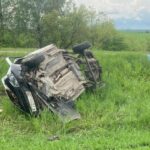 ДТП в Мордовии: Водитель перевернувшегося пикапа выжил, но получил два протокола