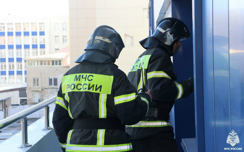 МЧС проверило готовность отеля в Саранске к чрезвычайным ситуациям
