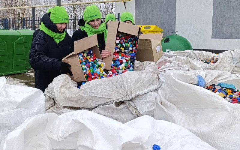 Экологический триумф в Мордовии: 2 миллиона пластиковых крышечек превратятся в помощь детям