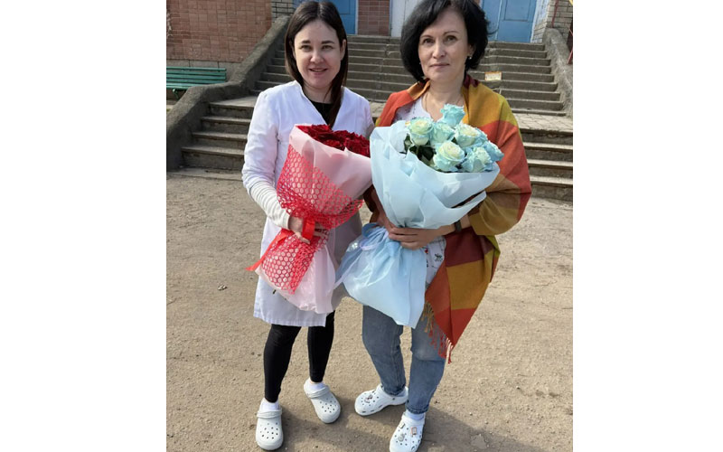 Весенние поздравления для медиков из Мордовии: в Каланчаке чествовали врачей в канун 8 Марта