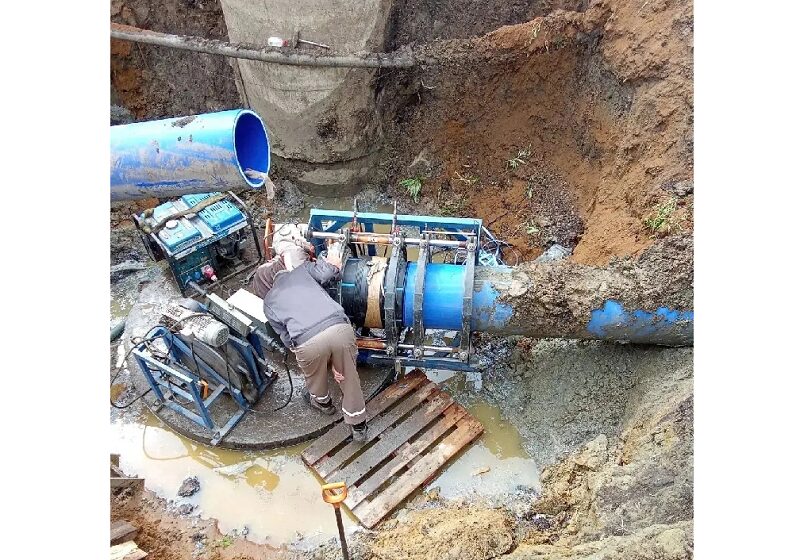 В Саранске обновляют изношенный полувековой водовод на улице Лодыгина
