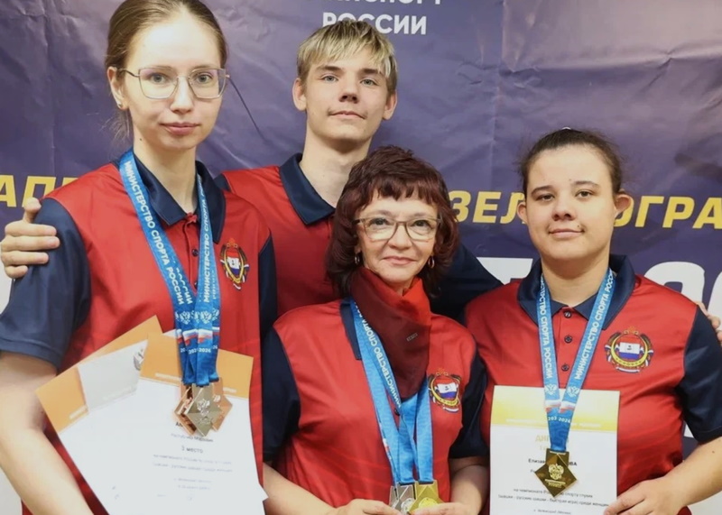 Сборная Мордовии триумфально выступила на чемпионате России по шашкам
