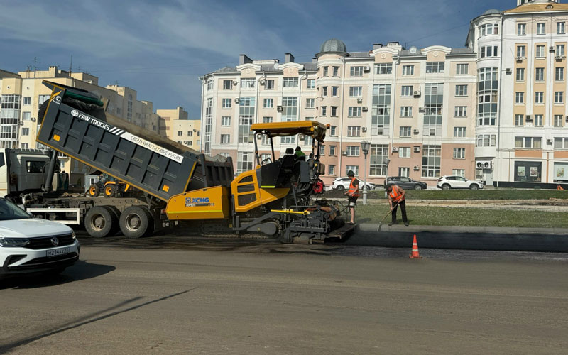 Движение по улице Большевистской в Саранске ограничено из-за дорожных работ