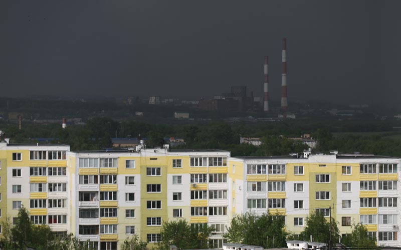 В Мордовию пришло аномальное похолодание с грозовыми ливнями