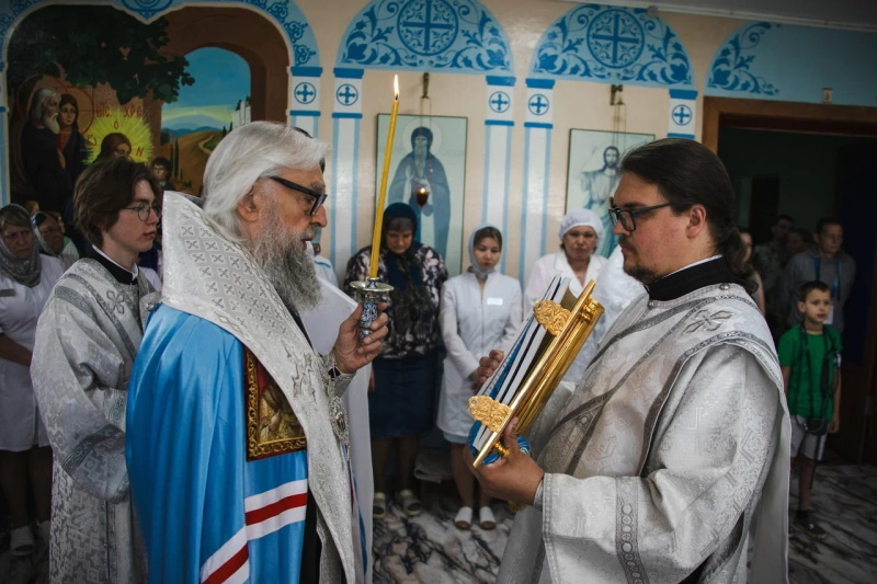 В Детской республиканской клинической больнице Саранска после реставрации открылся обновленный храм